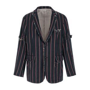 Thom Browne Men's Mogador Striped Blazer
